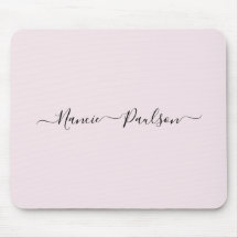 Anpassat namn för modernt, minimalistiskt  Rosa