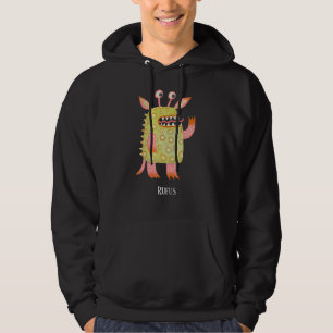 Anpassat namn för Monster Rufus Hoodie