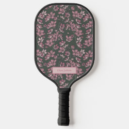Anpassat namn för nostalgisk rosa-blommigt