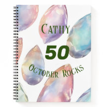 Anpassat namn för oktober-födelsedag eller -årsdag