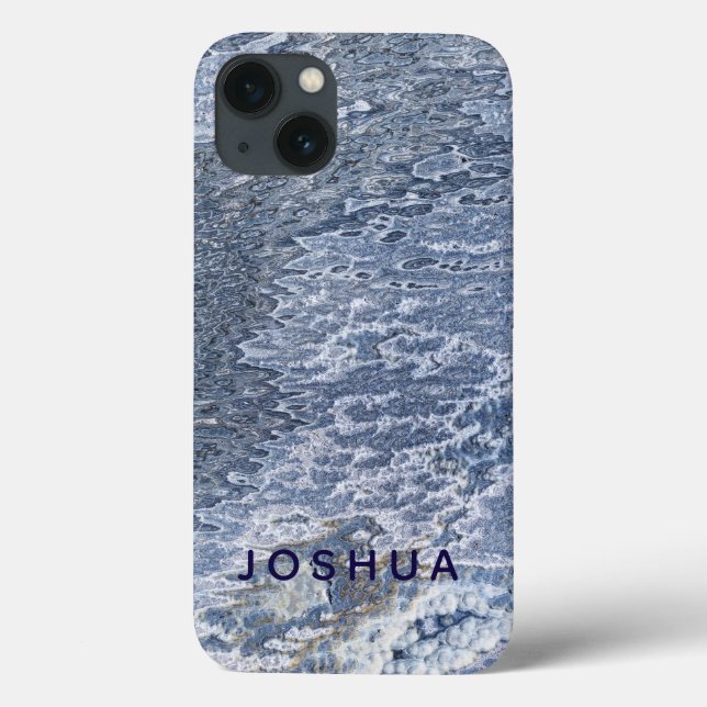 Anpassat namn för Onyx Stone Mobil/iPad Case (Baksida)