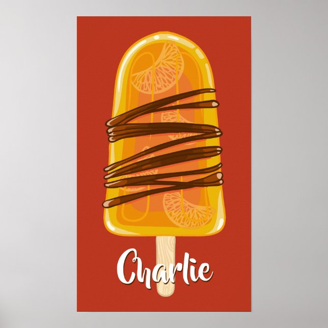Anpassat namn för orangen Popular poster (Framsidan)