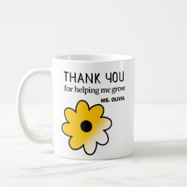 Anpassat namn för personlig Lärare - uppskattning  Kaffemugg