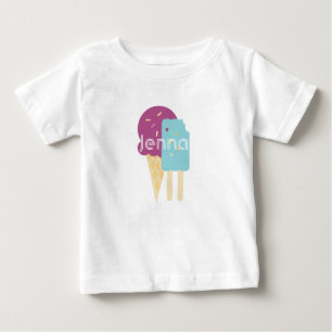 Anpassat namn för Personligen för Cone Småbarn-krä T Shirt