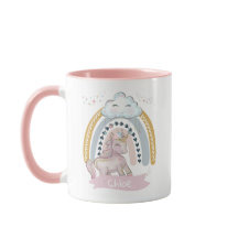 Anpassat namn för 🦄 Rainbow Unicorn Girl