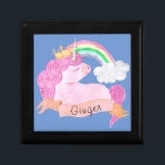 Anpassat namn för 🌈 Rainbow Unicorn     Minnesask<br><div class="desc">Vackert magiskt tema med Aditable baby-enmajs med regnbåge. Enkel anpassning av prinsessan namn med hjälp av "Anpassningsknappen". Kolla in andra matchande objekt som finns i min butik!</div>