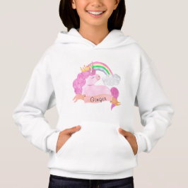 Anpassat namn för 🌈 Rainbow Unicorn T Shirt