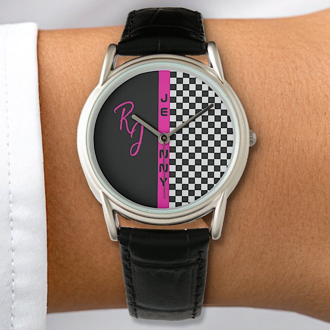 Anpassat namn för Rosa av kontrollpanelsrad för Tä Armbandsur (Skapare uppladdad)