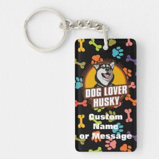 Anpassat namn för Siberian husky Tass Bones Hund a