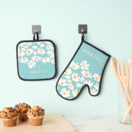 Anpassat namn för sommarvita Cosmos Flowers