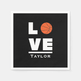 Anpassat namn för Sportfantasten Kärlek och Live B Pappersservett