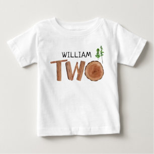Anpassat namn för två andra födelsedag t shirt