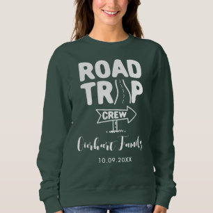 Anpassat namn för Vacation Typography Resa Family T Shirt