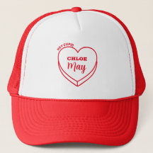 Anpassat namn för valentines day Cupid Heart