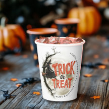 Anpassat namn för Vintagen Bus eller godis Hallowe