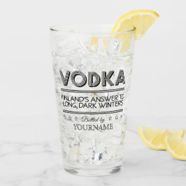 Anpassat namn för VODKA Glaskopp