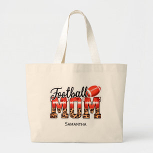 Anpassat namn, fotboll Mamma MORS DAG Jumbo Tygkasse