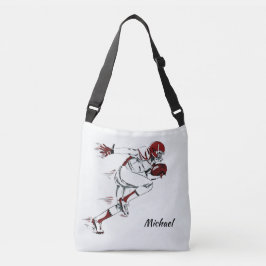 Anpassat namn Fotbollspelarsäckar Axelväska