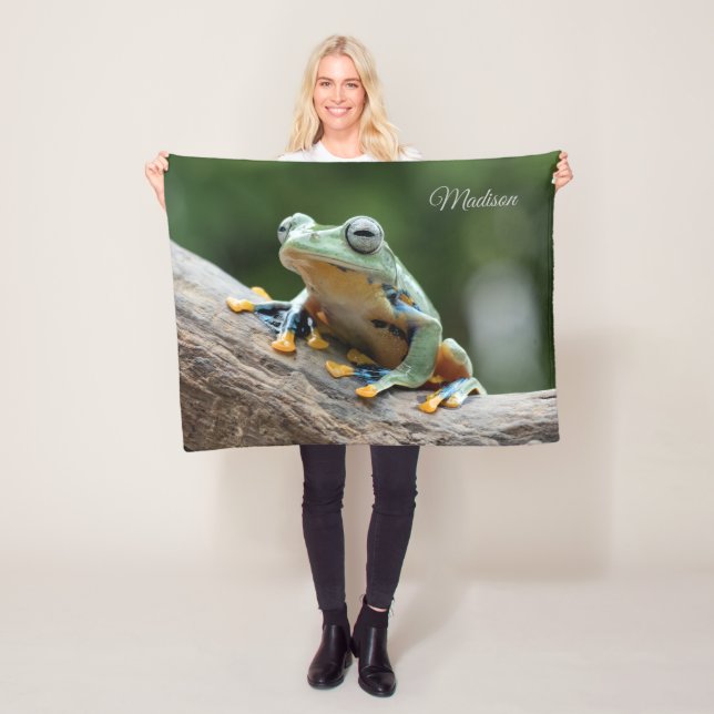 Anpassat namn från Fleece Blanket (På plats)