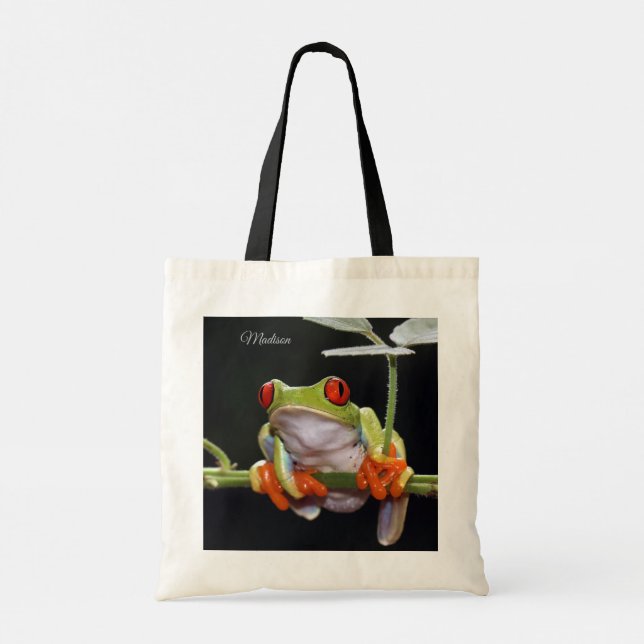 Anpassat namn från tote bags tygkasse (Baksida)