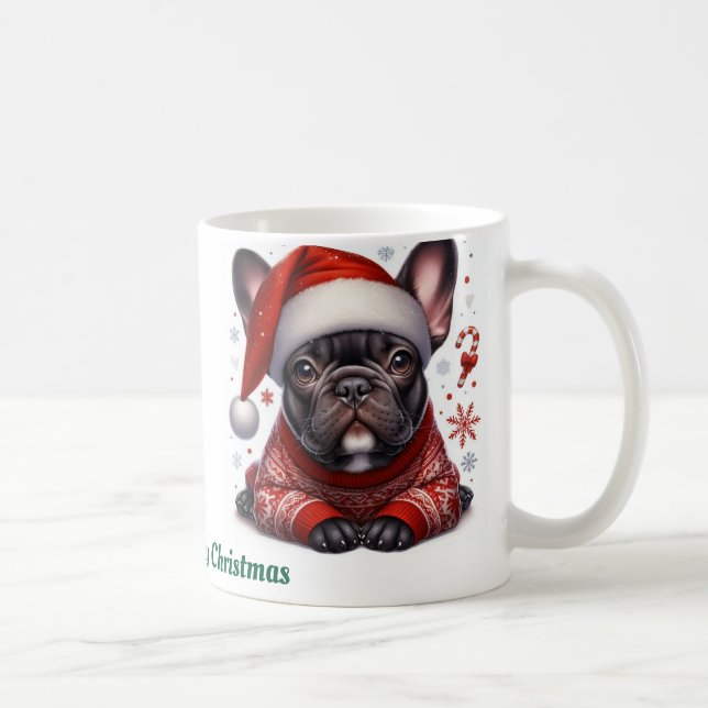 Anpassat namn, Franskens bulldog Kaffemugg (Höger)