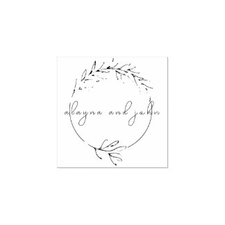 Anpassat namn Frimärke Stämpel