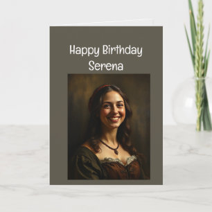 Anpassat namn Funny födelsedag behöver ny behag Kort