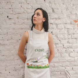 Anpassat namn Garden Apron