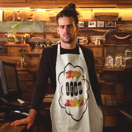 Anpassat namn Garden Apron