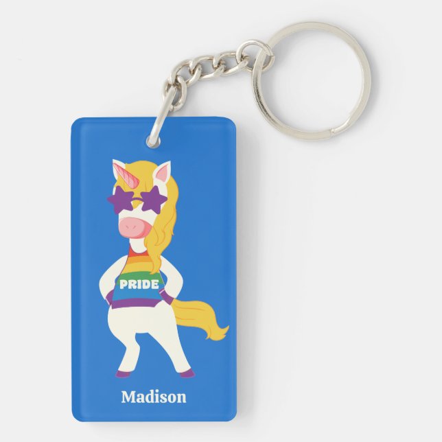 Anpassat namn Gay Unicorn (Baksidan)