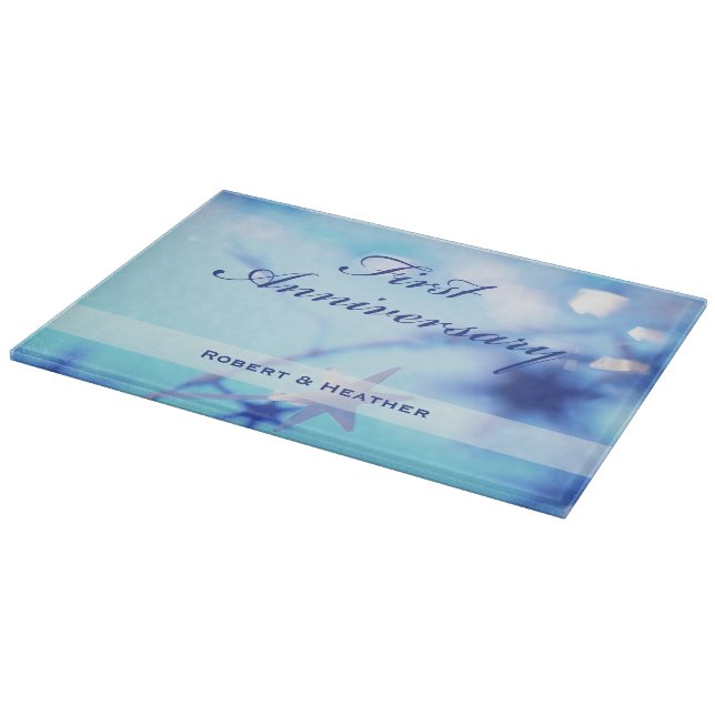 Anpassat namn, Gnistra för första Bröllop-årsdagen (Hörn)