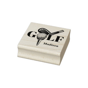 Anpassat namn golf stämpel
