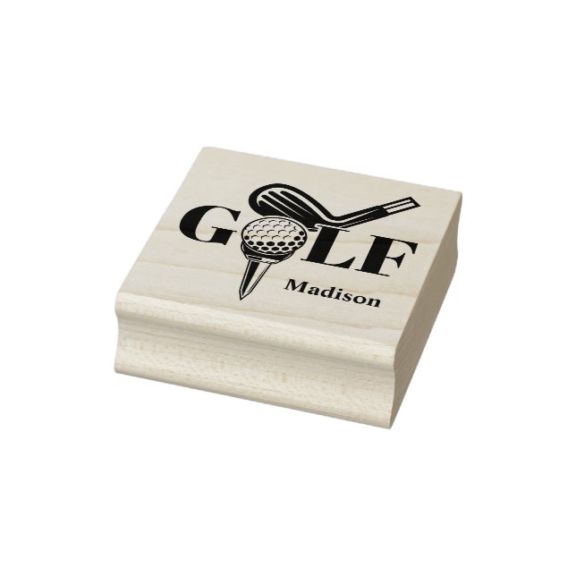 Anpassat namn golf stämpel (Stämpel)