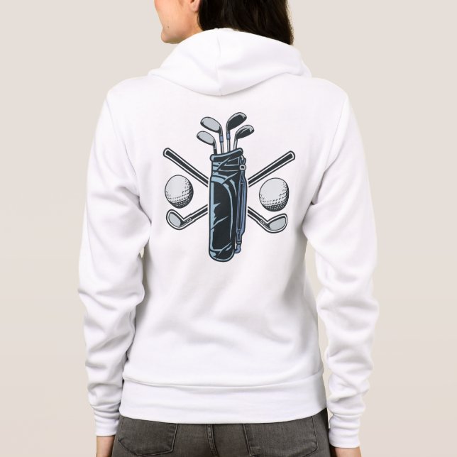 Anpassat namn Golf T Shirt (Baksida)