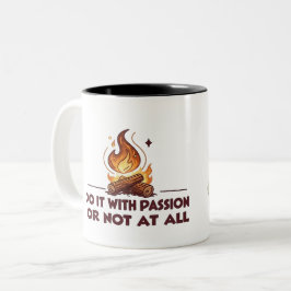 Anpassat Namn Gör Det Med Passion Motivations Kopp