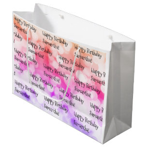 Anpassat namn Grattis på födelsedagen Roligt Färgf