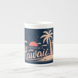 Anpassat namn Hawaii Benporslin Mugg