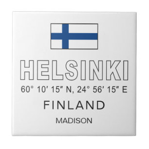 Anpassat namn Helsingfors koordinater Kakelplatta
