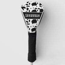 Anpassat namn Holstein Cow Animal Print Mönster