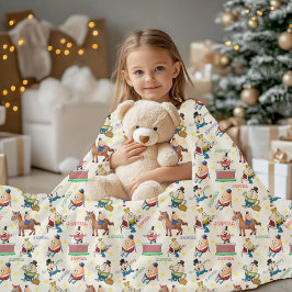 Anpassat namn Humpty Dumpty Nursery Rhyme Fleecefilt