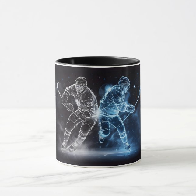 Anpassat namn Ice Hockey Mugg (Center)