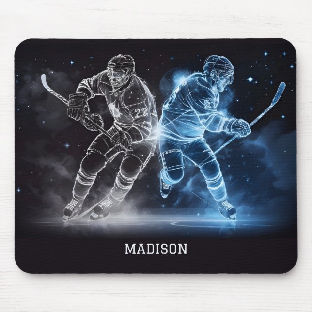 Anpassat namn Ice Hockey Musmatta (Framsidan)