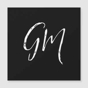 Anpassat namn Initialer personlig 2 brev