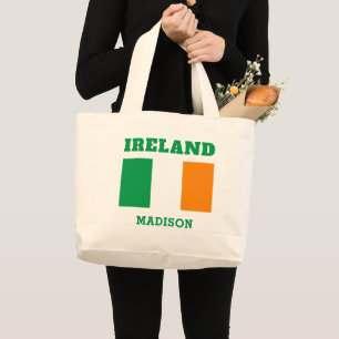 Anpassat namn Irland Jumbo Tygkasse
