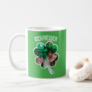 Anpassat namn Irländska klöver-St patricks day Kaffemugg