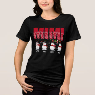 Anpassat namn jul-Mimi T Shirt