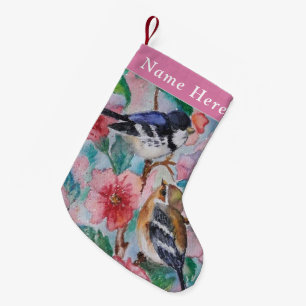 Anpassat namn Juli med Sparrows Liten Julstrumpa