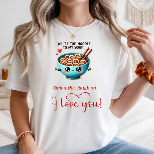 Anpassat Namn Kärlek Citat Rollig Mat Kvinnor T-sh T Shirt