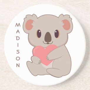 Anpassat namn Kärlek Koala Underlägg