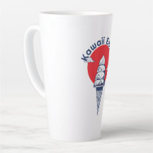 Anpassat namn Kawaii Ice Cream Cone Cute Japansk